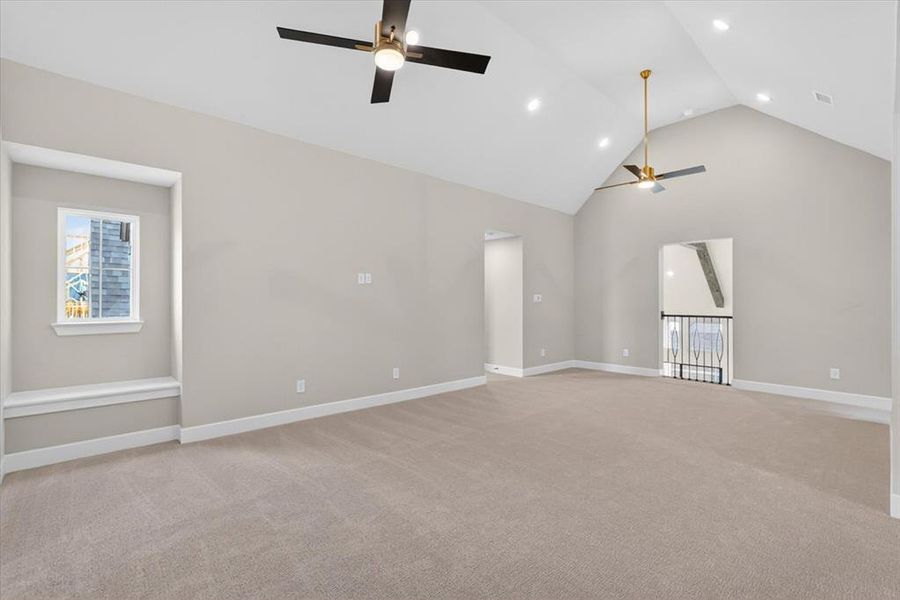 Spacious, unfurnished interior of a new home in Mustang Lakes, Celina (Image 19).