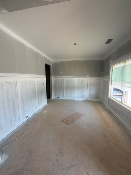 In-progress construction of a new home in WOODMONT RESERVE, Roopville, GA (Image 3).