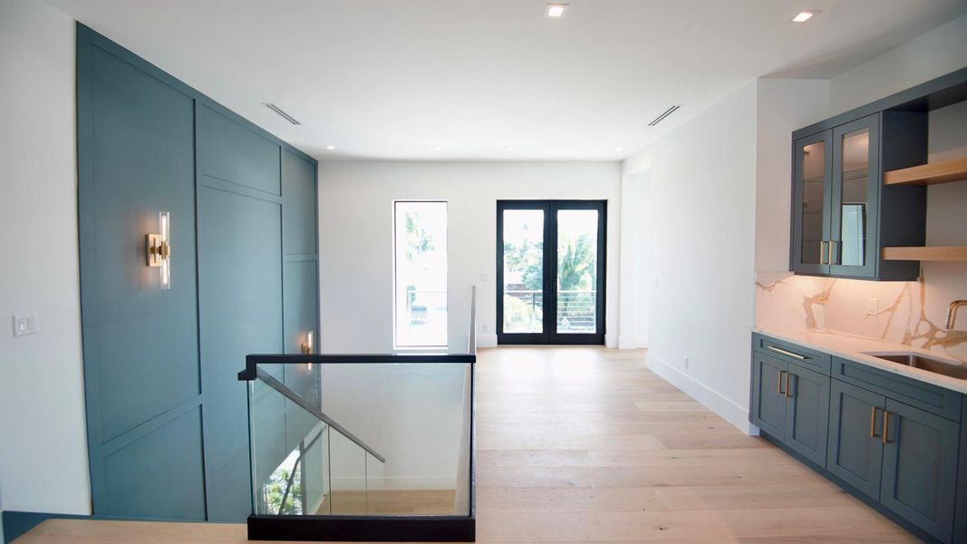 Furnished interior view inside a new home in , Palm Beach Gardens (Image 44).