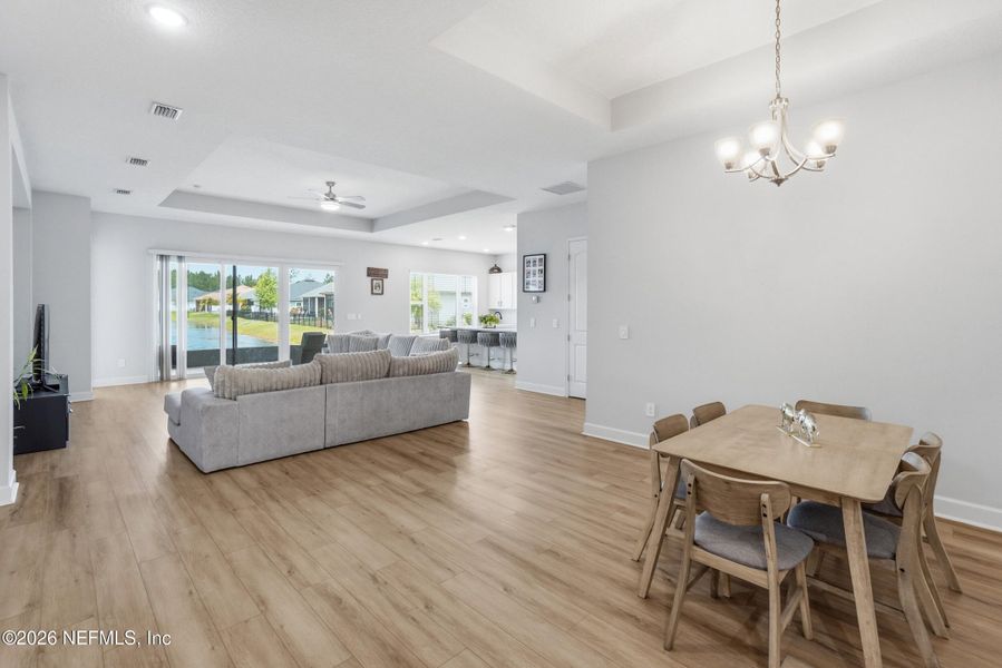 Furnished interior view inside a new home in , St. Augustine (Image 5).