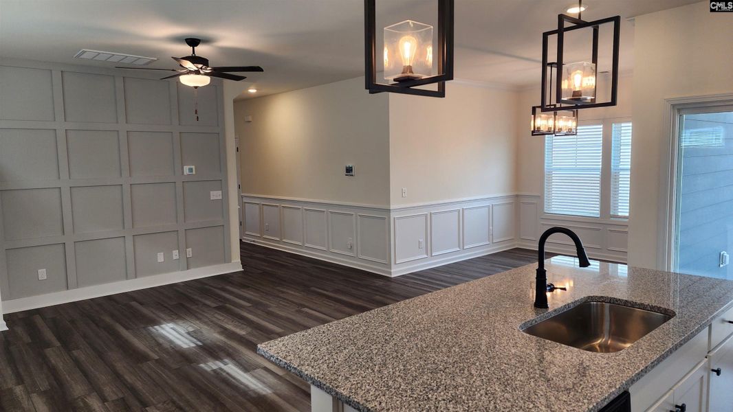 Furnished interior view inside a new home in Bickley Station, Irmo (Image 10).