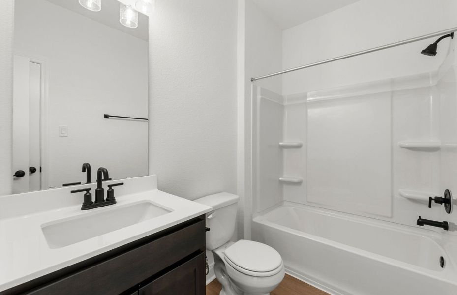 Furnished interior view inside a new home in Patterson Ranch, Georgetown (Image 13).