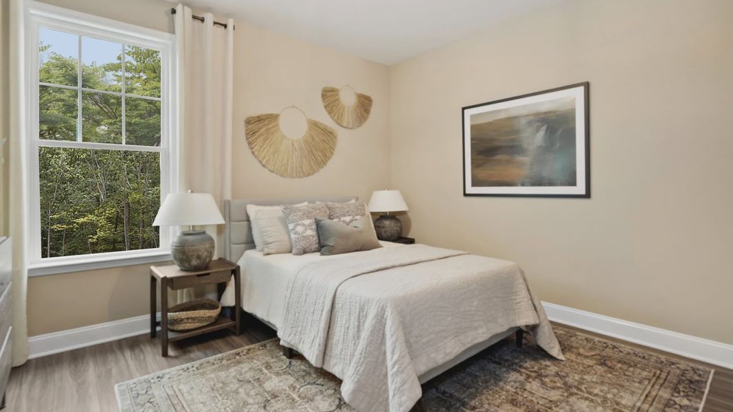 Furnished interior view inside a new home in Blake Pond, Lillington (Image 14).