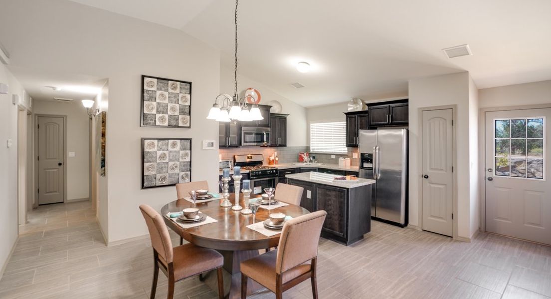Furnished interior view inside a new home in Crossland, Clint (Image 14).
