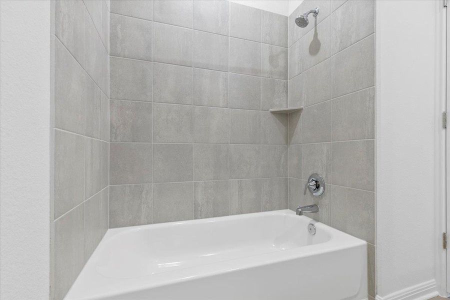 Furnished interior view inside a new home in Waterstone Crossing, Kyle (Image 4). Furnished interior view inside a new home in Waterstone Crossing, Kyle (Image 4).