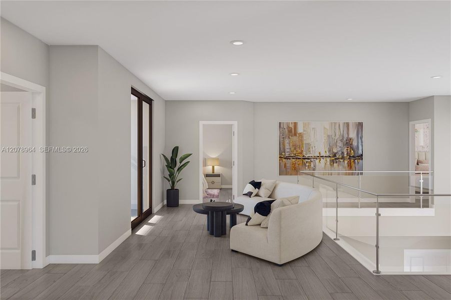Furnished interior view inside a new home in Parkland Royale, Parkland (Image 19).