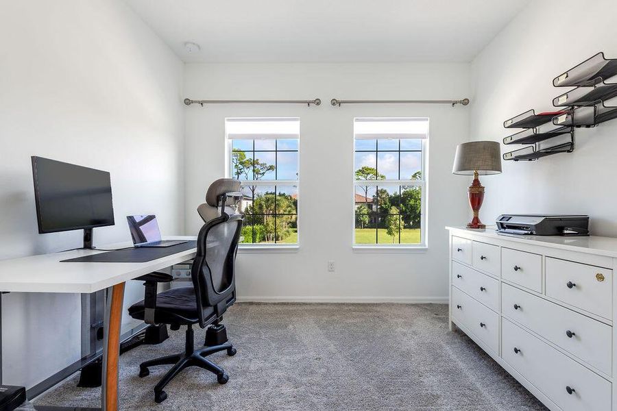 Furnished interior view inside a new home in , West Palm Beach (Image 8).