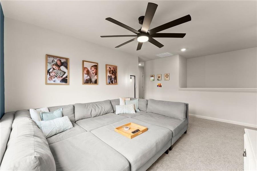 Furnished interior view inside a new home in , Dawsonville (Image 31).