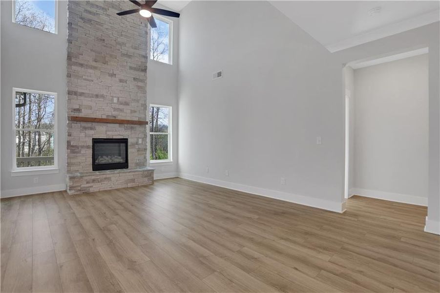 Spacious, unfurnished interior of a new home in Marble Tree, Ball Ground (Image 31).