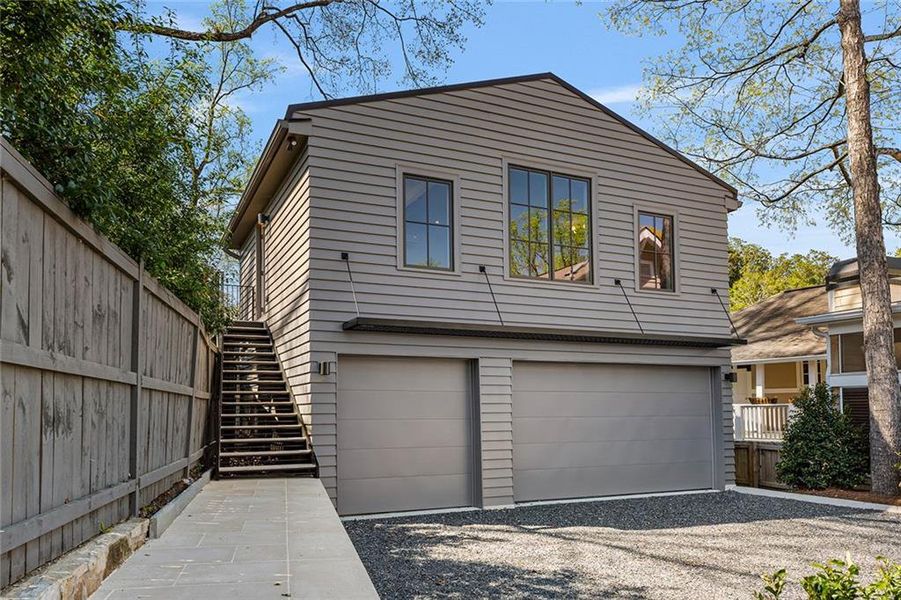Front exterior of a new home in , Atlanta, GA, highlighting curb appeal (Image 2).