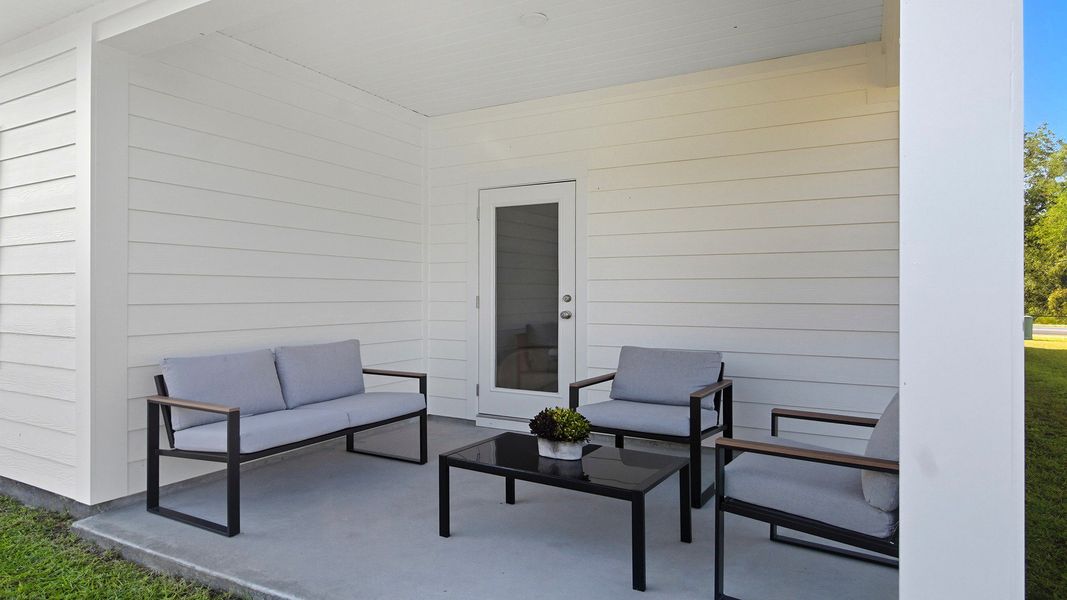 Representative furnished interior of a home built from the The Beau by D.R. Horton in Misting Springs, Crawfordville (Image 23). Representative furnished interior of a home built from the The Beau by D.R. Horton in Misting Springs, Crawfordville (Image 23).