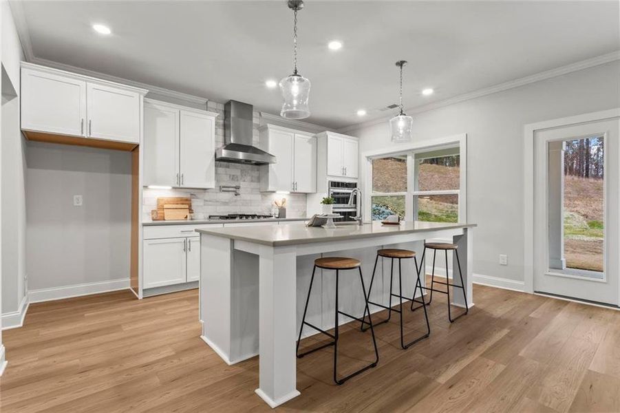 Furnished interior view inside a new home in , Dallas (Image 16).