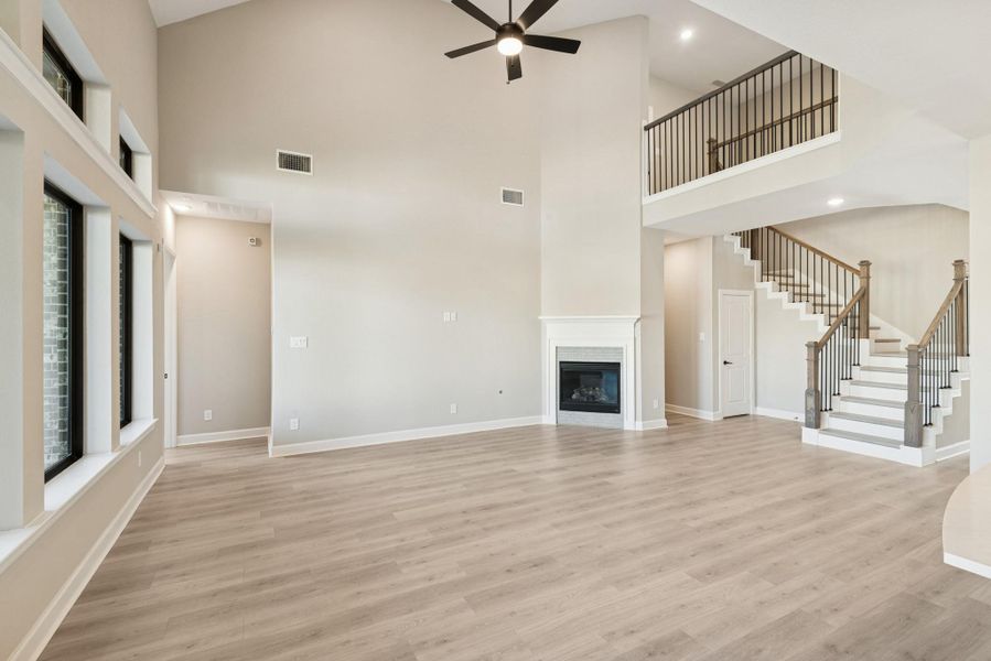 Spacious, unfurnished interior of a new home in Riceland 60’ Homesites, Mont Belvieu (Image 30). Spacious, unfurnished interior of a new home in Riceland 60’ Homesites, Mont Belvieu (Image 30).