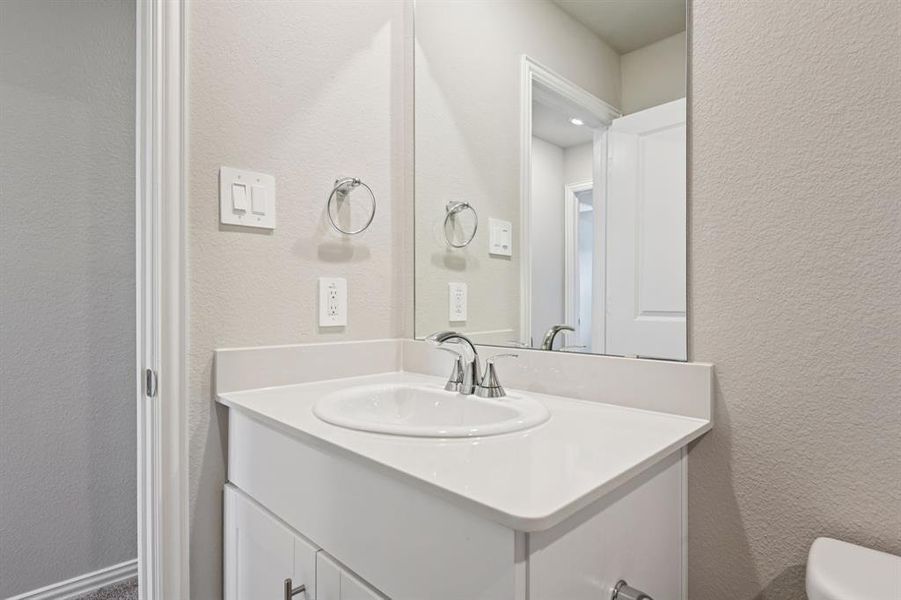 Furnished interior view inside a new home in Ashford Park - Cottage Series, Corinth (Image 13).