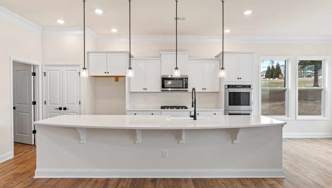 Representative furnished interior of a home built from the AZALEA by D.R. Horton in Whitehawk Meadows, Travelers Rest (Image 8).