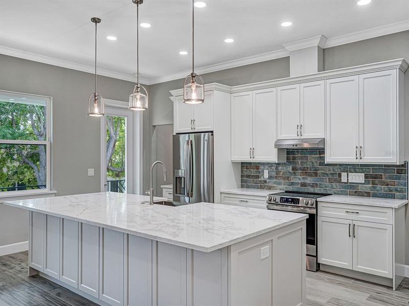 Furnished interior view inside a new home in , Safety Harbor (Image 16).