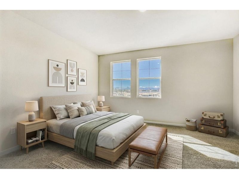 Furnished interior view inside a new home in Farmstead, Berthoud (Image 4).