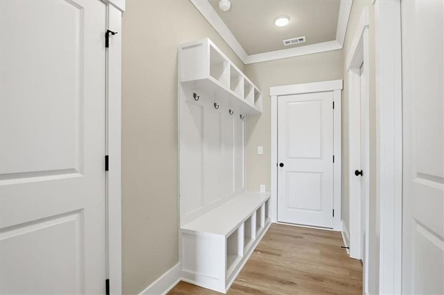 Furnished interior view inside a new home in , Statham (Image 17).