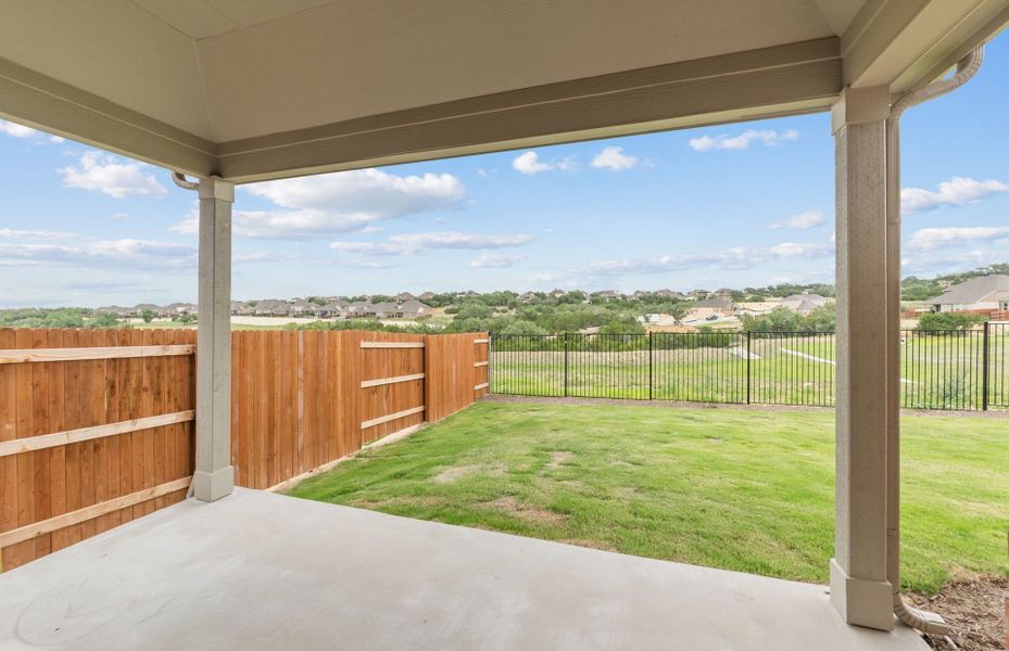 Covered Back Patio