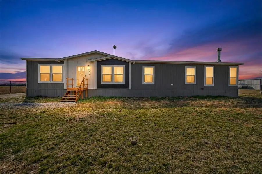 Exterior details and patio area of a home in , Ponder (Image 19).