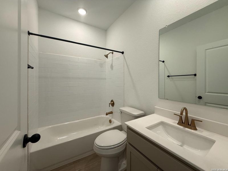 Furnished interior view inside a new home in The Wilder, Adkins (Image 10).