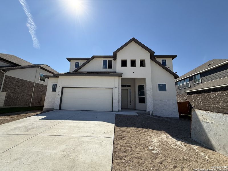 Exterior details and patio area of a home in Buffalo Crossing – New Phase Now Preselling, Cibolo (Image 18). Exterior details and patio area of a home in Buffalo Crossing – New Phase Now Preselling, Cibolo (Image 18).