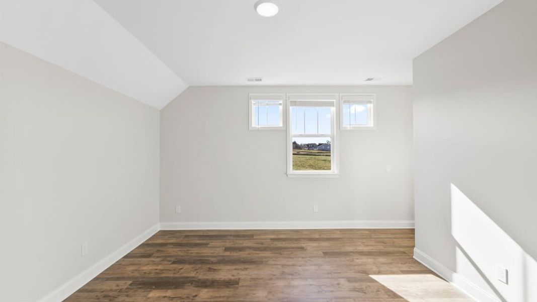 Representative unfurnished interior of a home built from the Crestone by D.R. Horton in Blue Ridge Trail, Fountain Inn (Image 28).