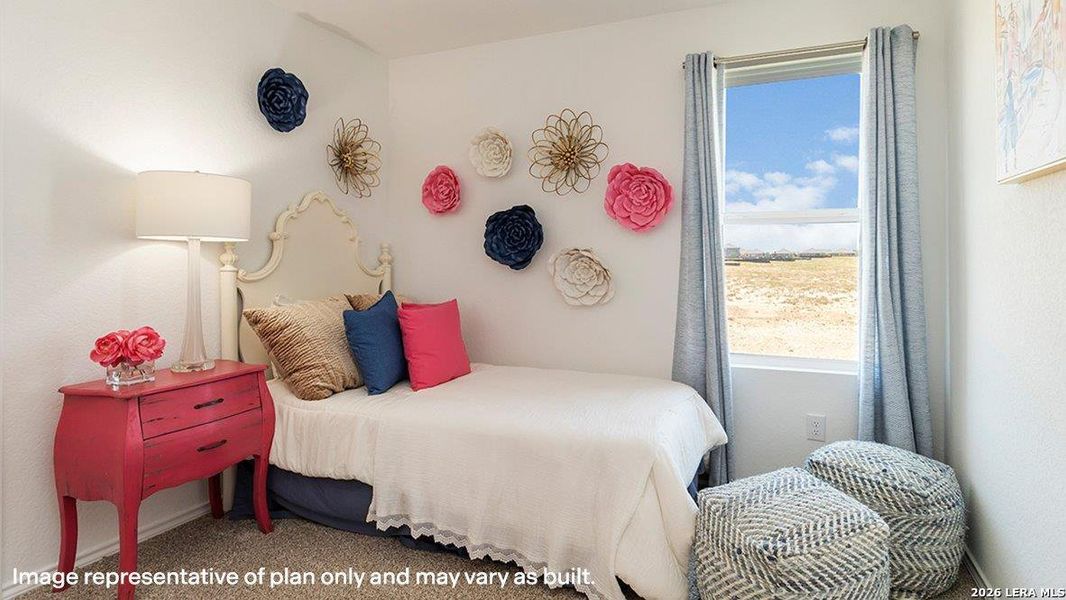 Furnished interior view inside a new home in Redbird Ranch, San Antonio (Image 30).