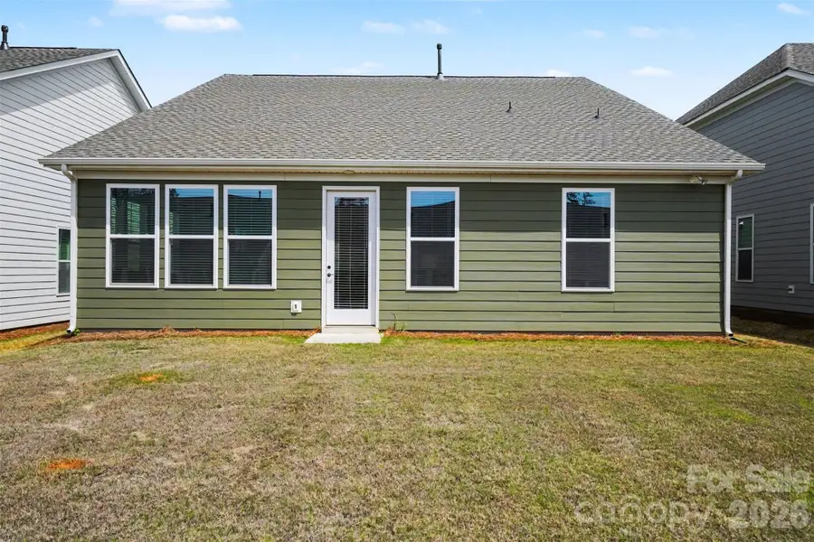 Exterior details and patio area of a home in , Charlotte (Image 3). Exterior details and patio area of a home in , Charlotte (Image 3).