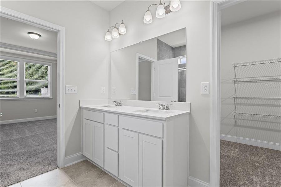 Furnished interior view inside a new home in Overland, Locust Grove (Image 5).