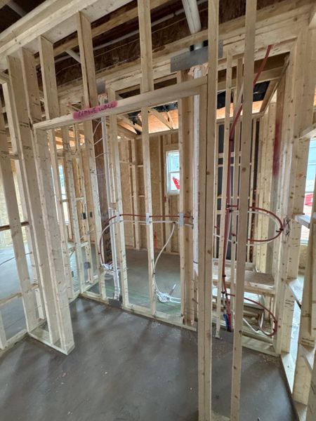 In-progress construction of a new home in Robinson Oaks, Gastonia, NC (Image 7).