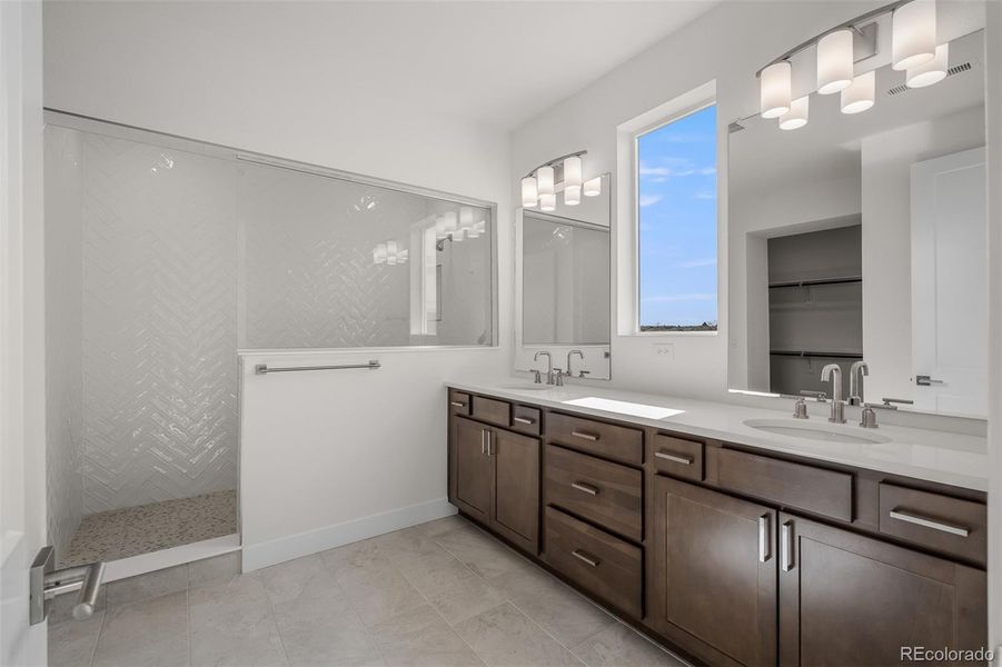 Furnished interior view inside a new home in Trailside at Cottonwood Creek, Colorado Springs (Image 9).
