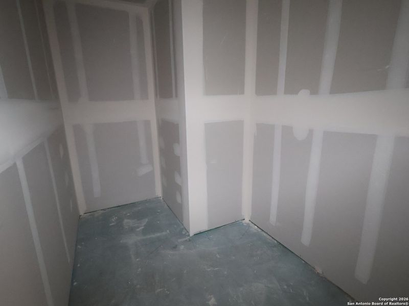In-progress construction of a new home in Cinco Lakes, San Antonio, TX (Image 25).