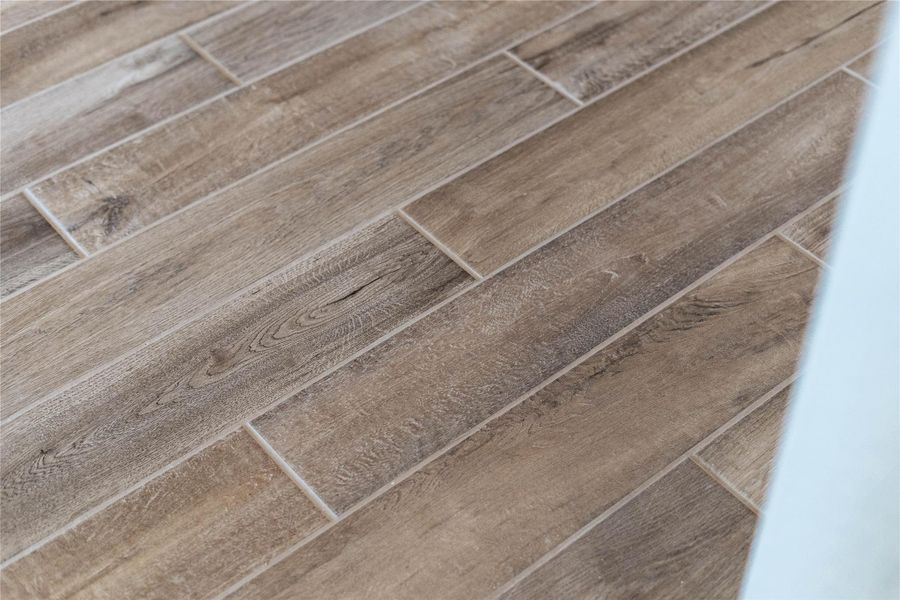 Gorgeous Vicinity tile flooring in the color-Natural Matte.