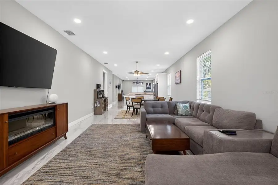 Furnished interior view inside a new home in , St. Petersburg (Image 6).