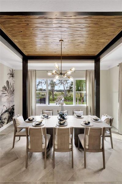 Furnished interior view inside a new home in Serengeti, Spring Hill (Image 25).