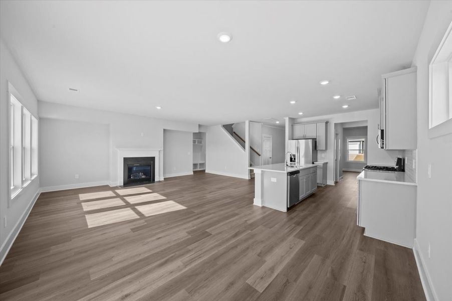 Spacious, unfurnished interior of a new home in Reserve at Arden Woods, Greenville (Image 18).