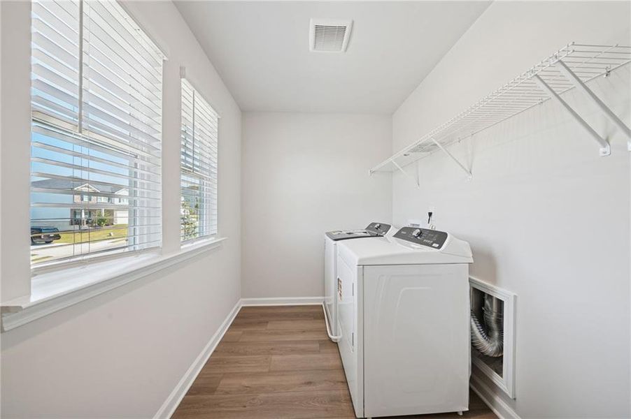 Furnished interior view inside a new home in Preserve at Mountain Creek, Pendergrass (Image 6).