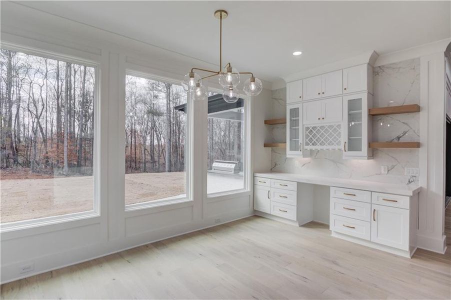 Furnished interior view inside a new home in , Hoschton (Image 15).