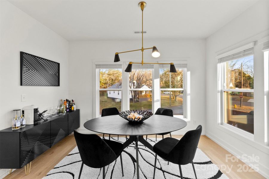 Furnished interior view inside a new home in , Charlotte (Image 5).