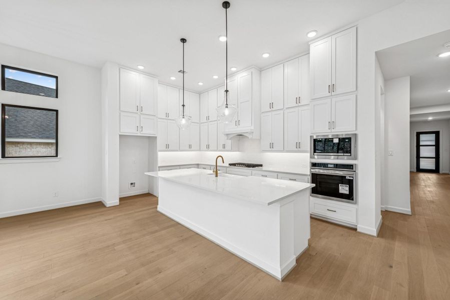 Furnished interior view inside a new home in Kresston - Enclave Collection, Montgomery (Image 9).