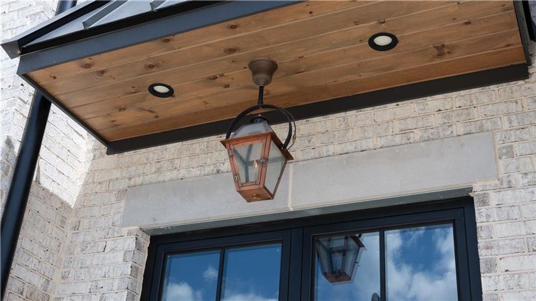 Exterior details and patio area of a home in , Acworth (Image 33).