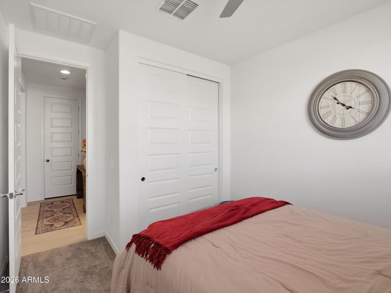 Sliding Doors at Bedroom Closet
