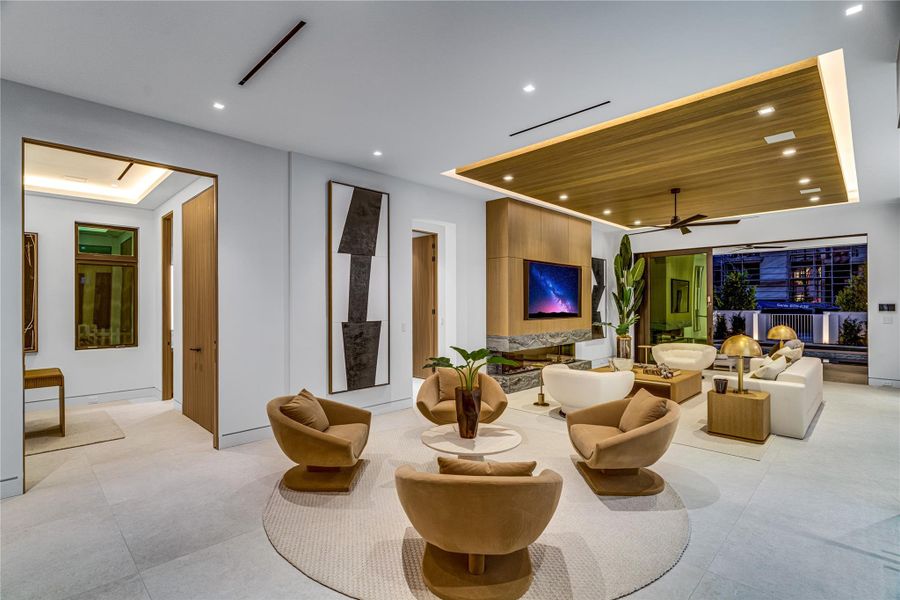 Furnished interior view inside a new home in , Ocean Ridge (Image 45).