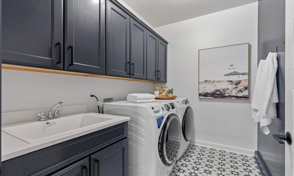 Representative furnished interior of a home built from the The Surfrider by Chesapeake Homes in The Willows, Loris (Image 33).