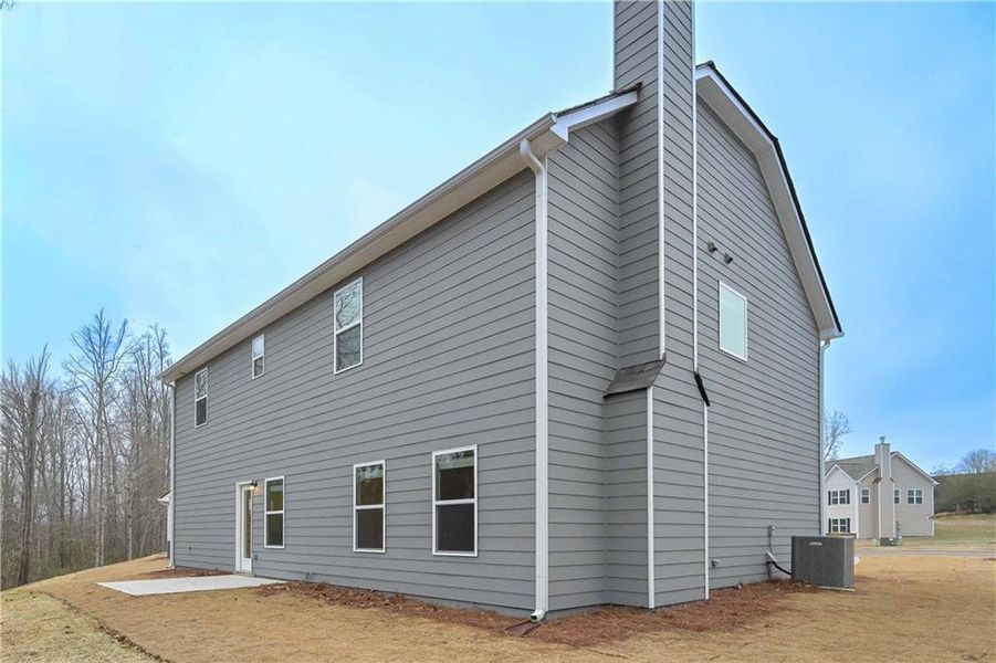 Exterior details and patio area of a home in , Newnan (Image 3).