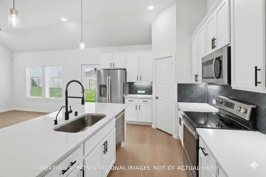 Furnished interior view inside a new home in Summerview, Fulshear (Image 5).