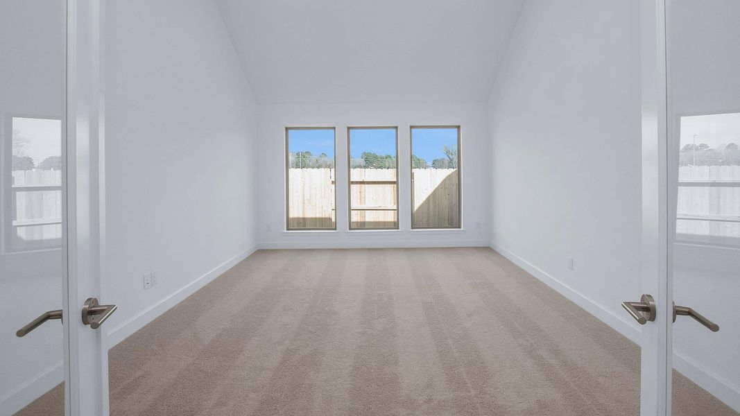 Spacious, unfurnished interior of a new home in Briarley 70', Montgomery (Image 15).
