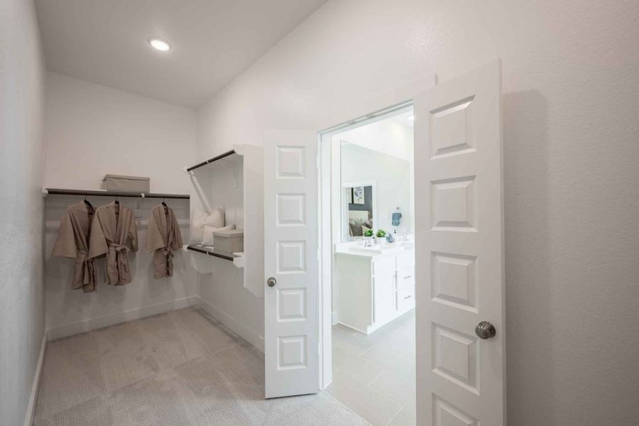 Furnished interior view inside a new home in Oakhill Reserve, Tomball (Image 11).