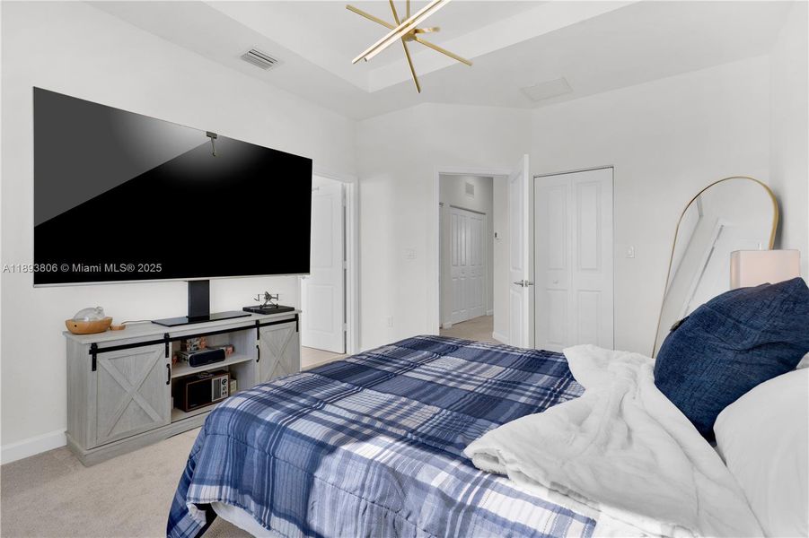 Furnished interior view inside a new home in , Miami (Image 28).